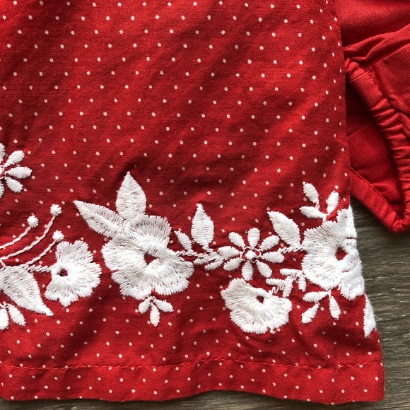 🚫SOLD🚫 Baby Gap Red Polkadot Dress - Picture 3 of 6